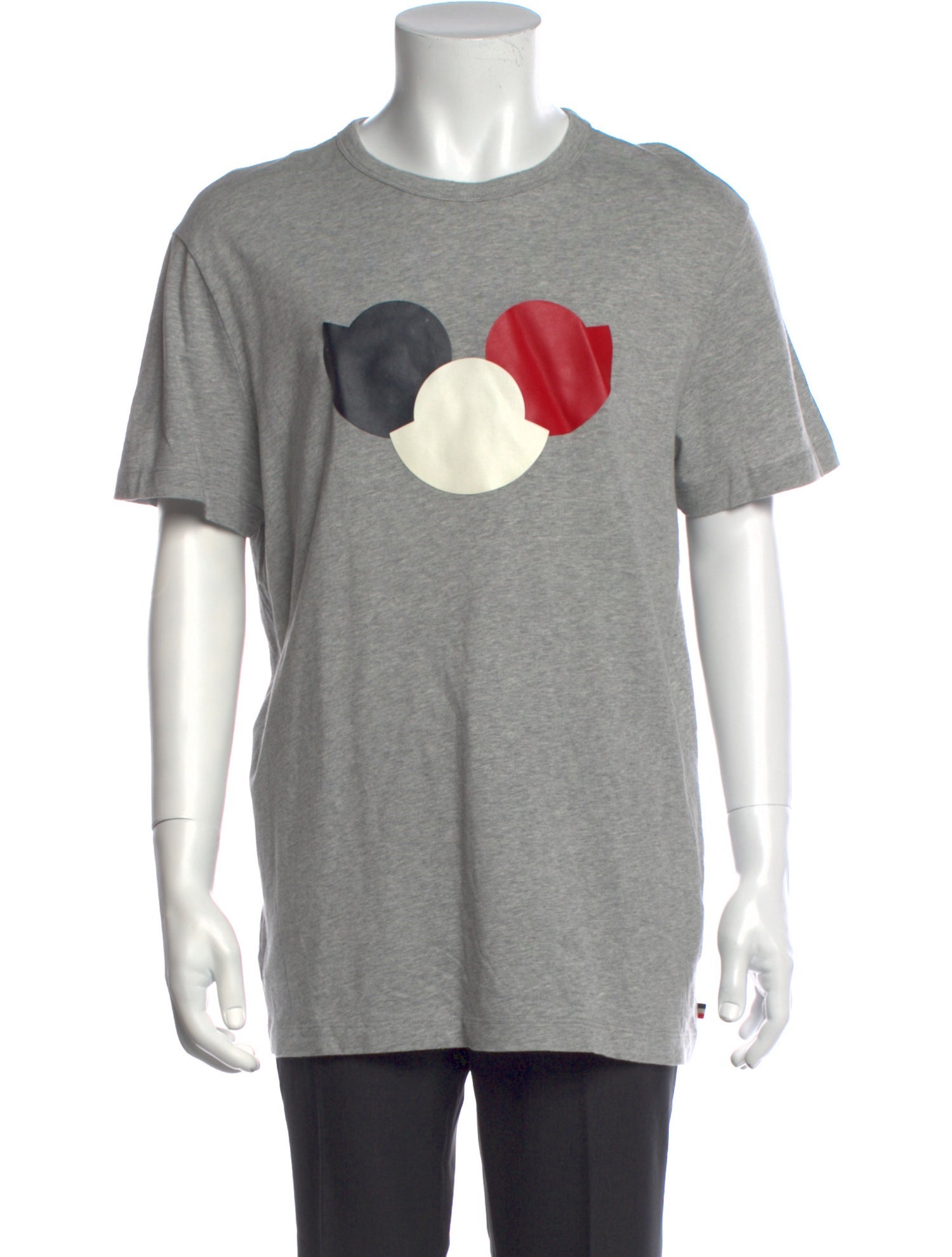 Moncler Graphic Print Crew Neck T-Shirt